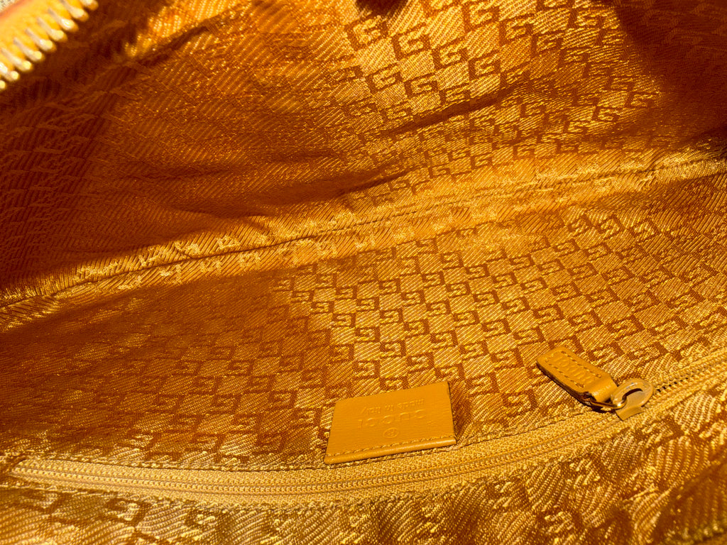 Gucci Suede and Leather Jackie Bag