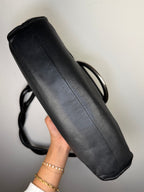 Christian Dior Demi Lune Lambskin Charm Shoulder Bag
