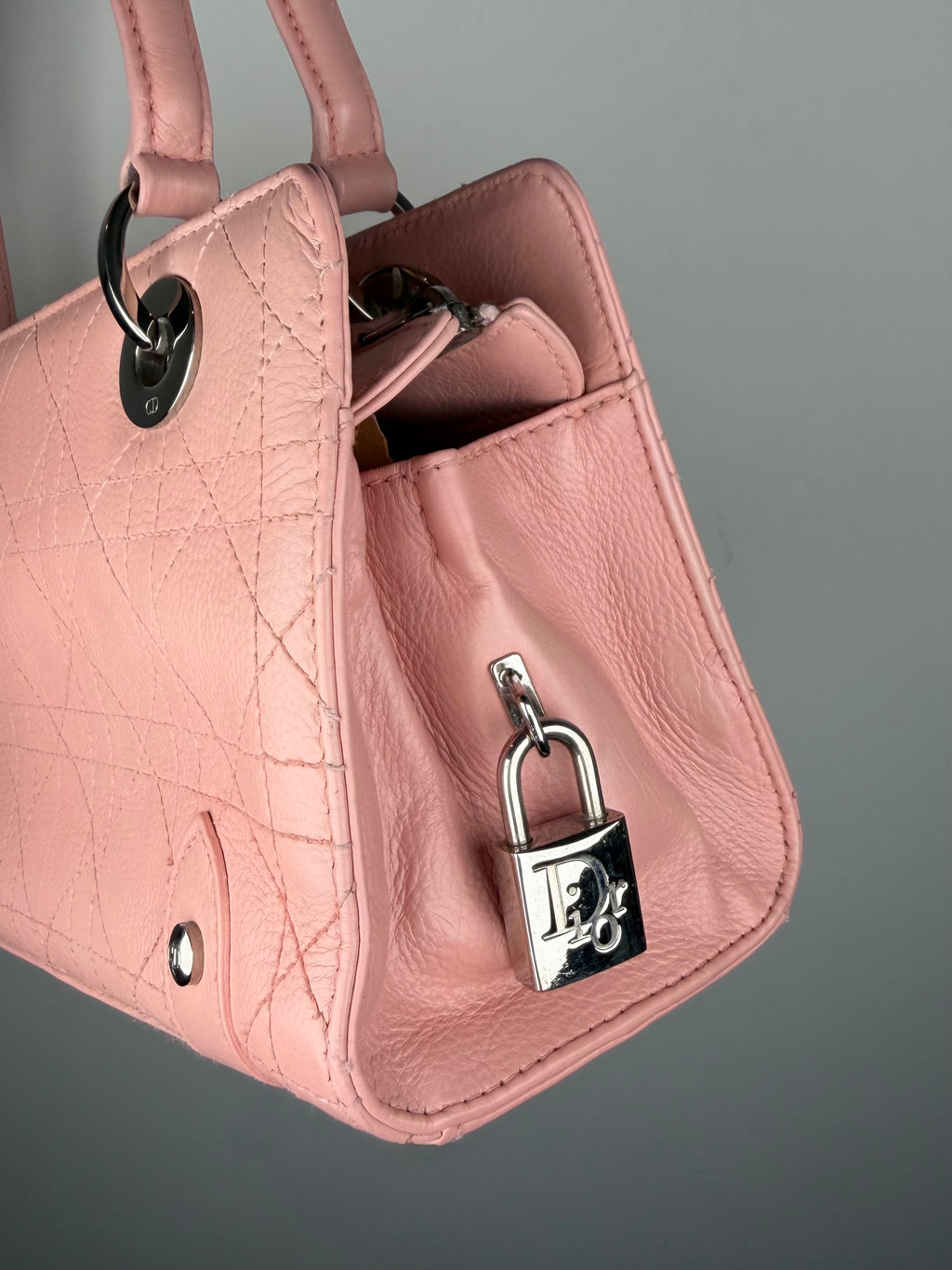 Christian Dior East West Charm Shoulder Bag
