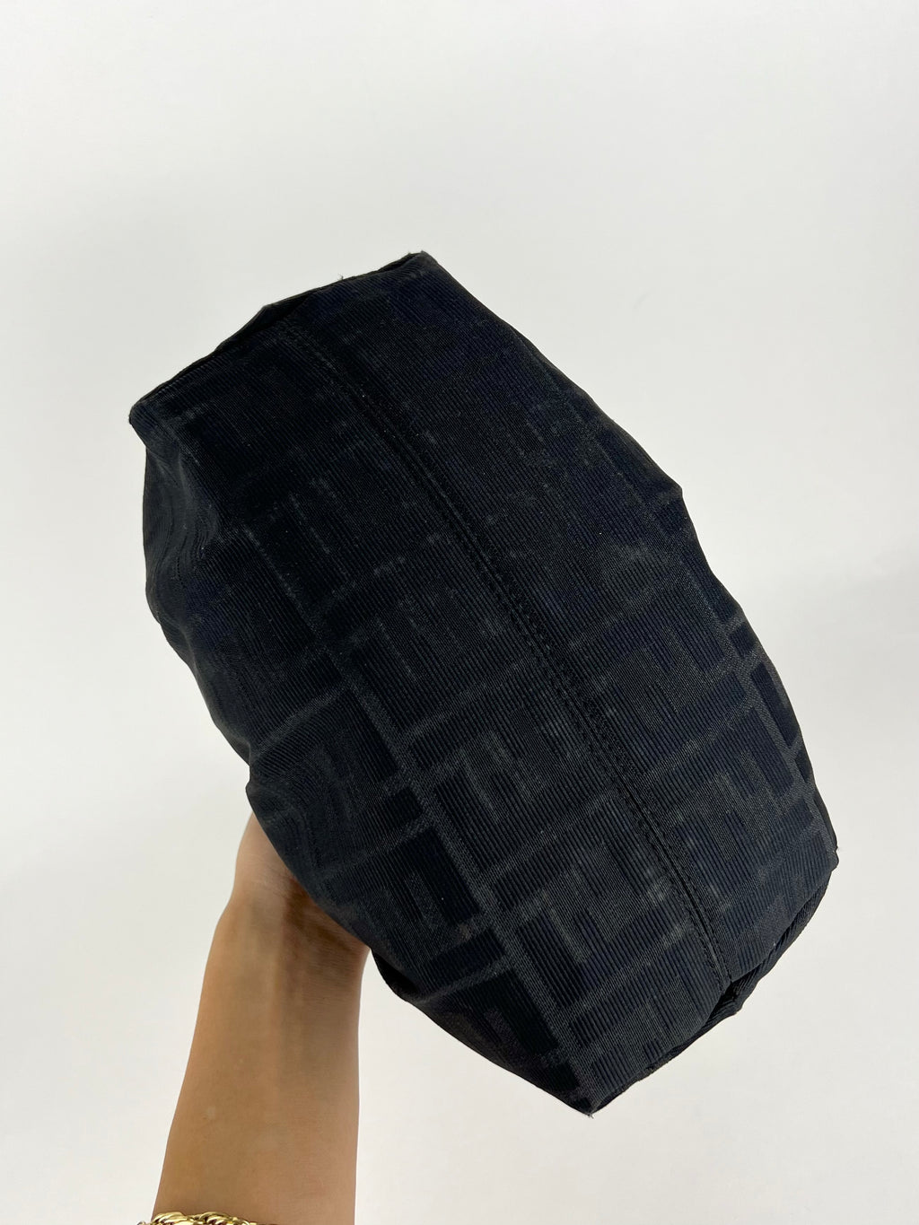 Fendi Zucca Mare Charm Tote Bag