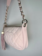 Chanel Quilted Timeless CC Tassel Shoulder Bag