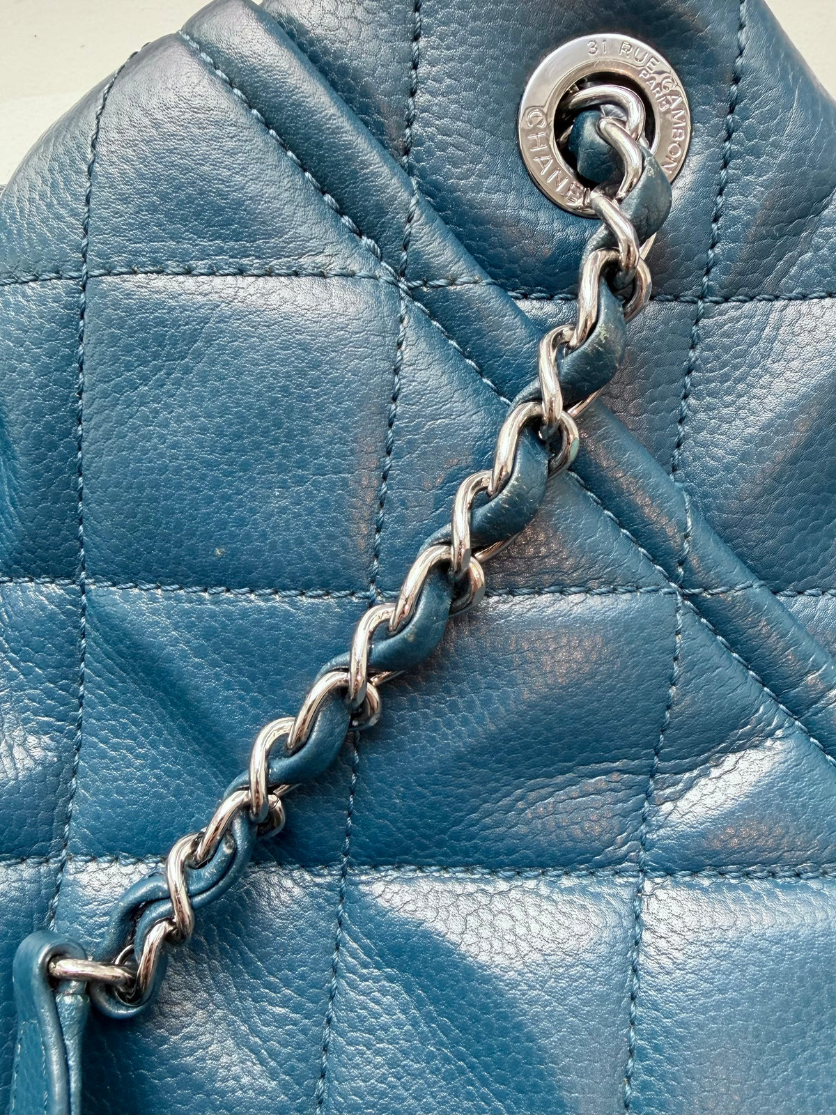 Chanel Quilted Timeless CC Shopping Tote