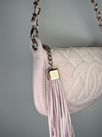 Chanel Quilted Timeless CC Tassel Shoulder Bag
