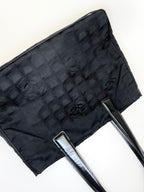 Chanel Ligne Black Travel Tote