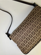Fendi Zucchino Mamma Shoulder Bag