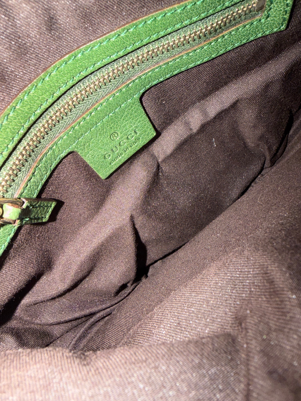 Gucci Blondie Logo Leather Shoulder Bag