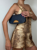 Christian Dior Denim Malice Shoulder Bag