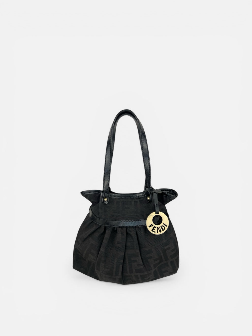 Fendi Zucca Mare Charm Tote Bag