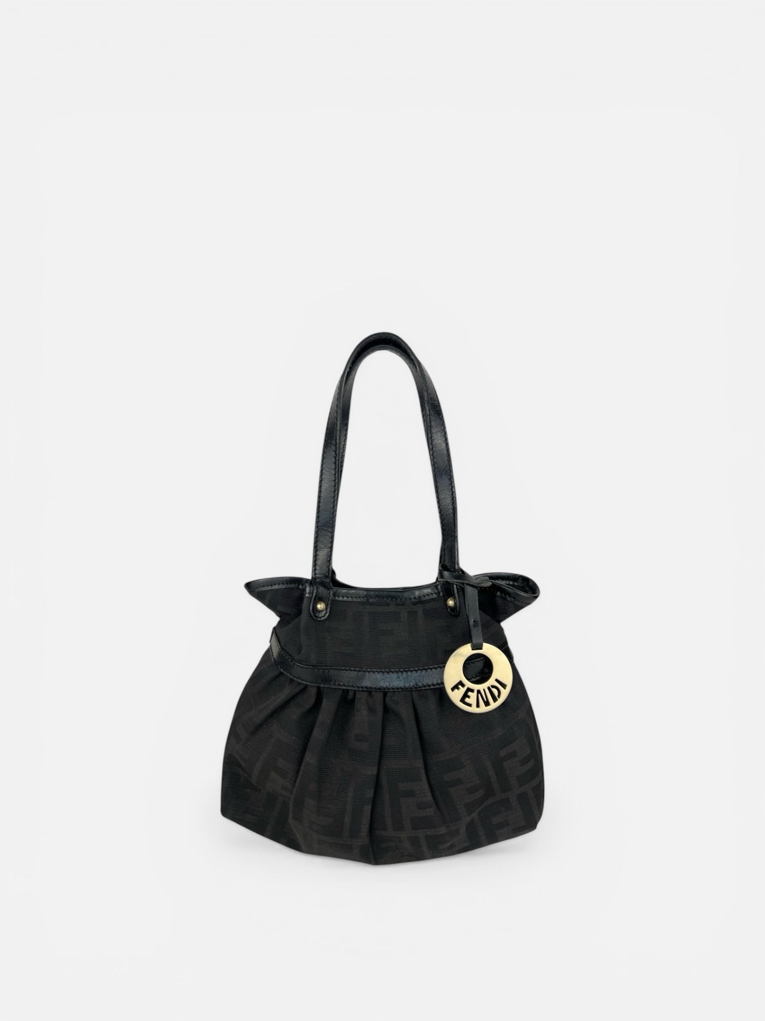 Fendi Zucca Mare Charm Tote Bag
