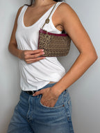 Fendi Zucchino Chain Forever Pochette