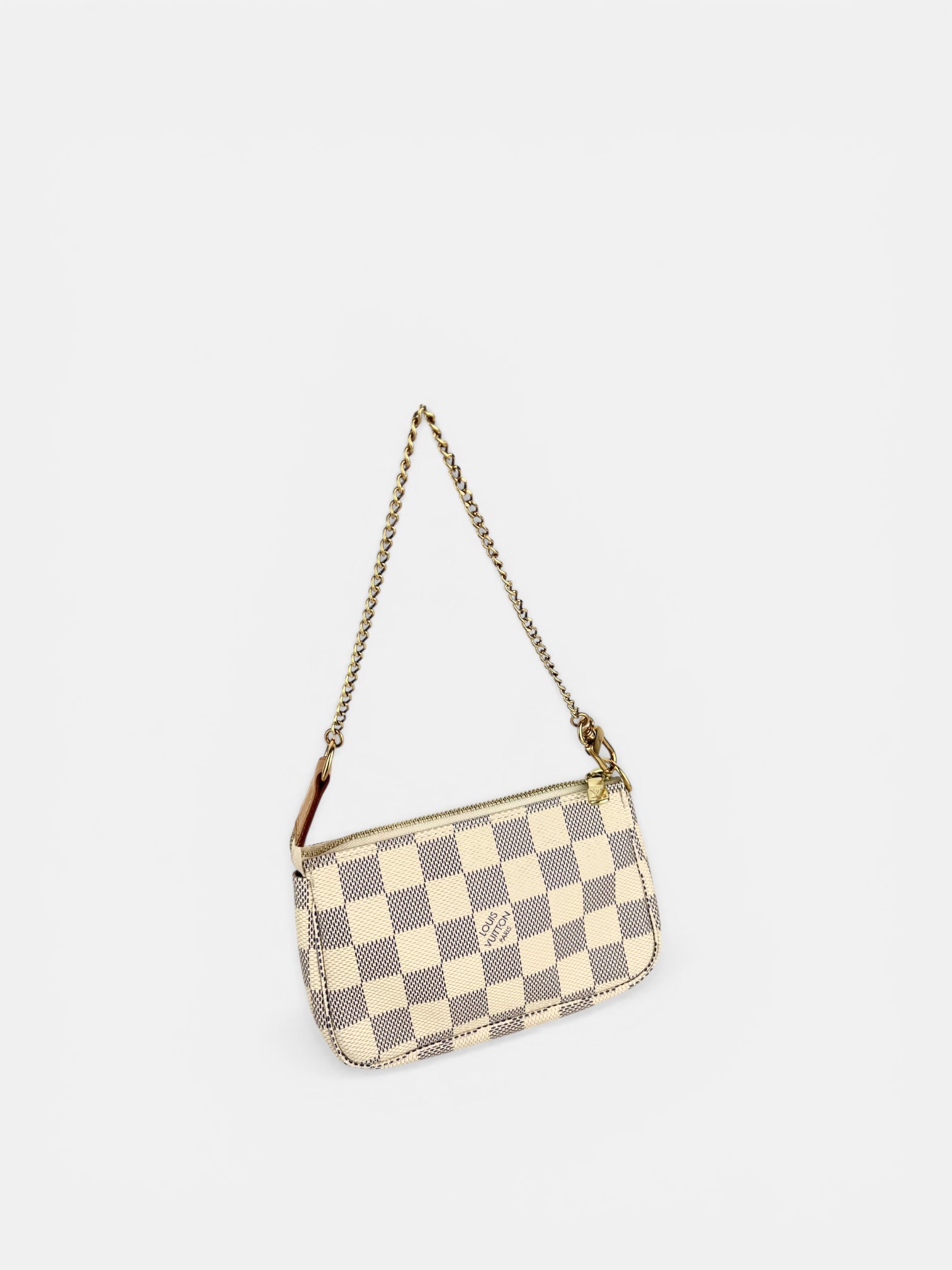 Louis Vuitton Pochette Accessoires Mini in Damier Ebene