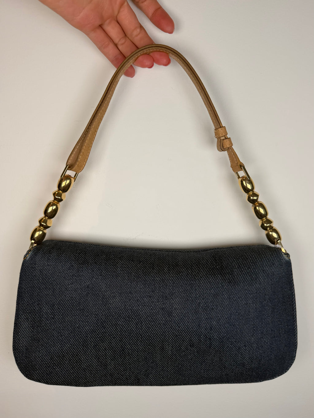 Christian Dior Denim Malice Shoulder Bag
