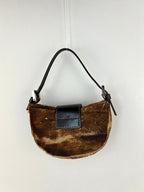 Fendi Ponyhair Mini Croissant Bag