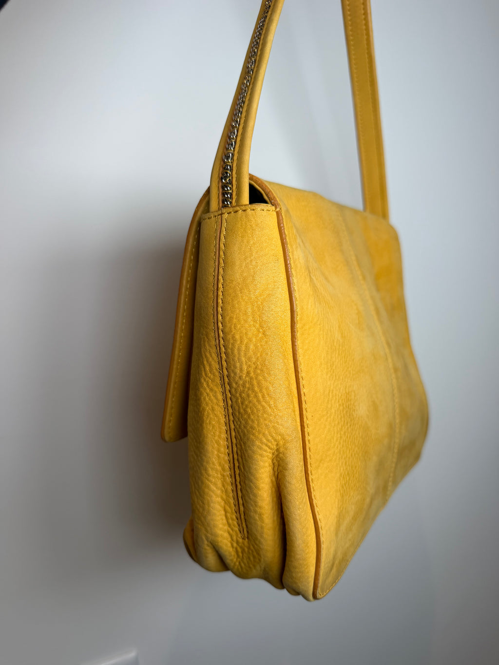 Fendi Nubuck Mamma Baguette Shoulder bag