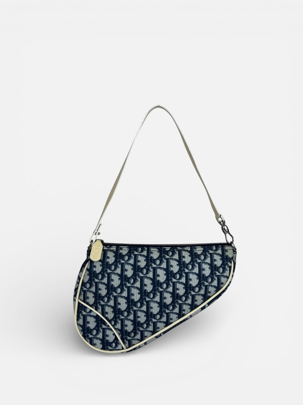 Dior Trotter Saddle Navy Pochette