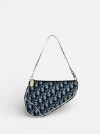 Dior Trotter Saddle Navy Pochette