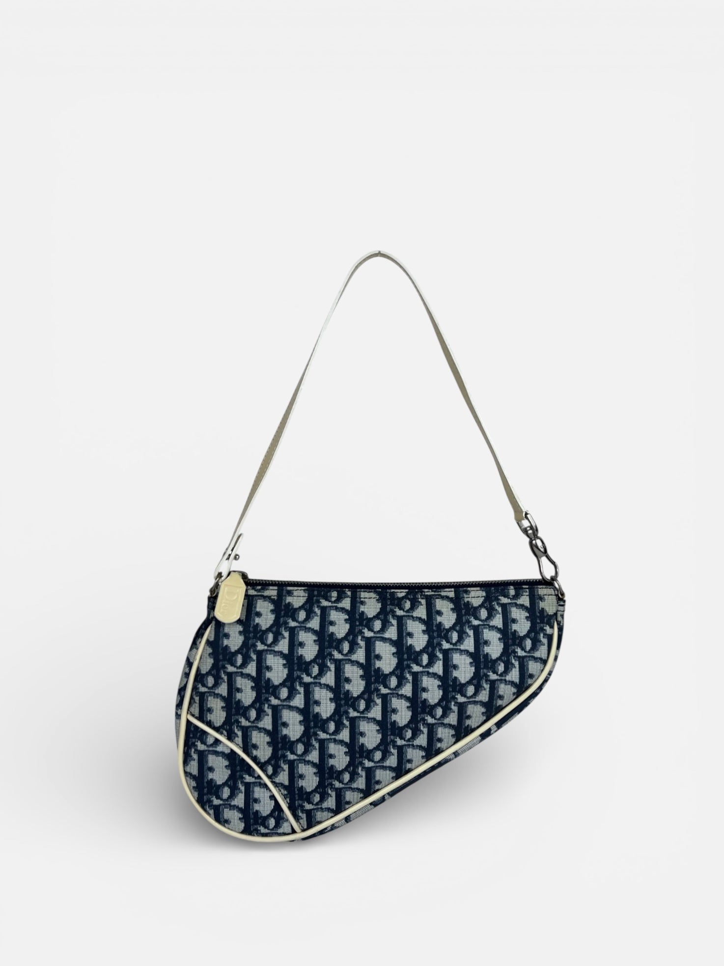 Dior Trotter Saddle Navy Pochette