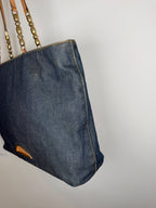 Christian Dior Malice Denim Tote Bag