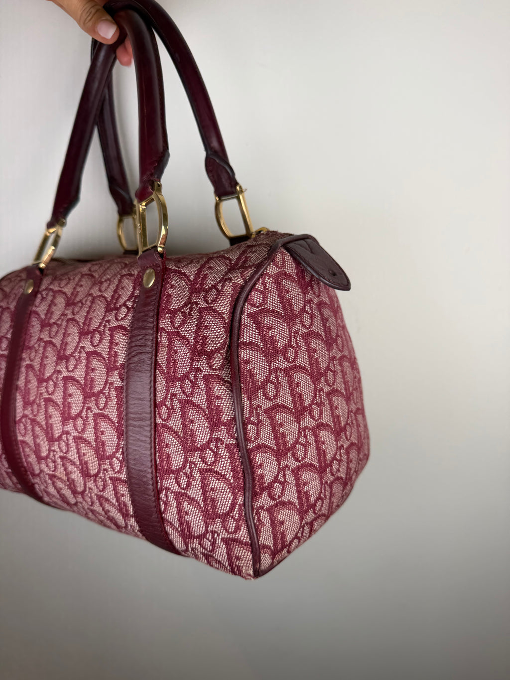 Christian Dior Trotter Small Boston Bag