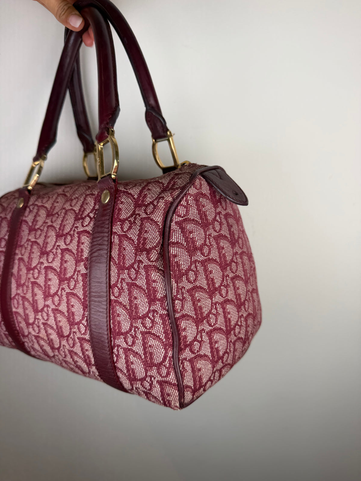 Christian Dior Trotter Small Boston Bag
