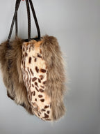 Christian Dior Fur Malice Tote Bag