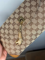 Gucci Tom Ford Monogram Tiger Charm Jackie Bag