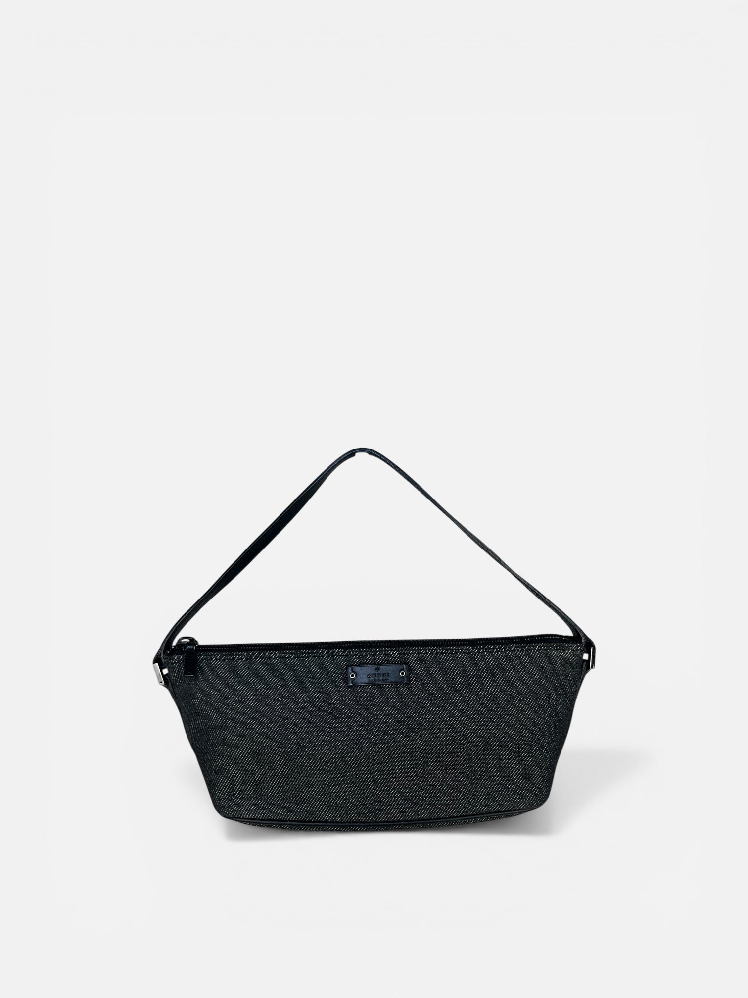 Gucci Denim Boat Pochette Bag