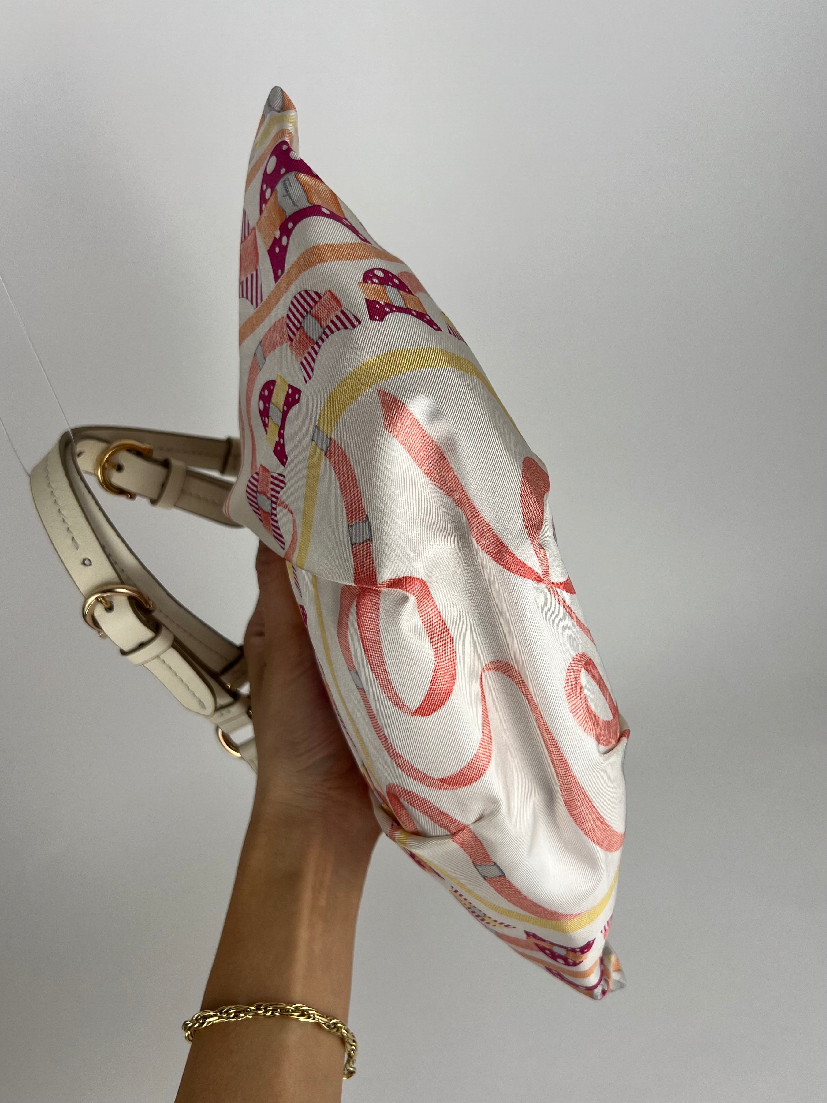 Ferragamo Buckle Print Shoulder Bag