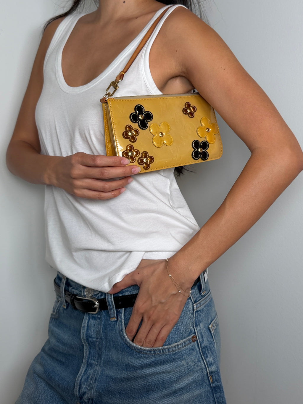 Louis Vuitton Vernis Fleurs Lexington Pochette