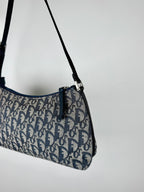 Christian Dior Navy Trotter Bag