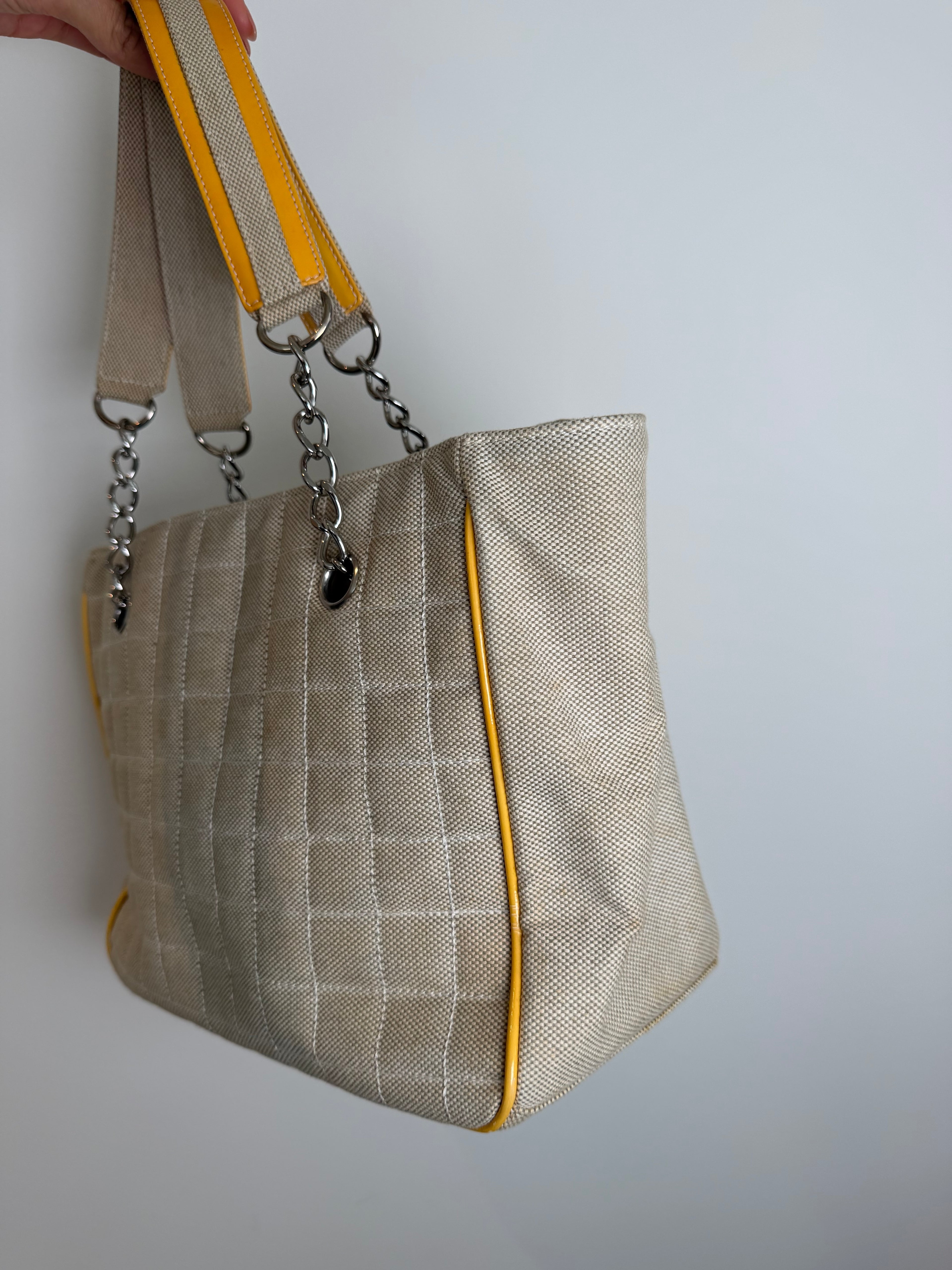 Chanel Camellia No. 5 Patent Tote Bag
