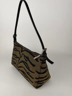 Fendi Tiger Print Shoulder Pochette