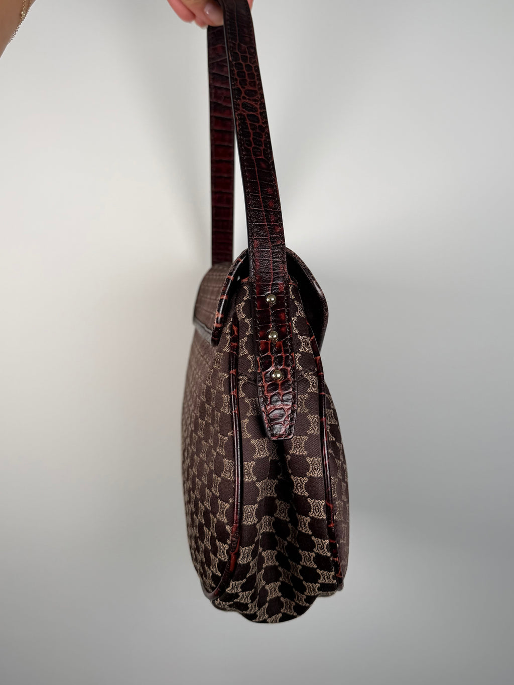 Celine Triomphe Tassel Shoulder Bag