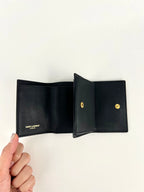 Yves Saint Laurent Cassandra Trifold Wallet