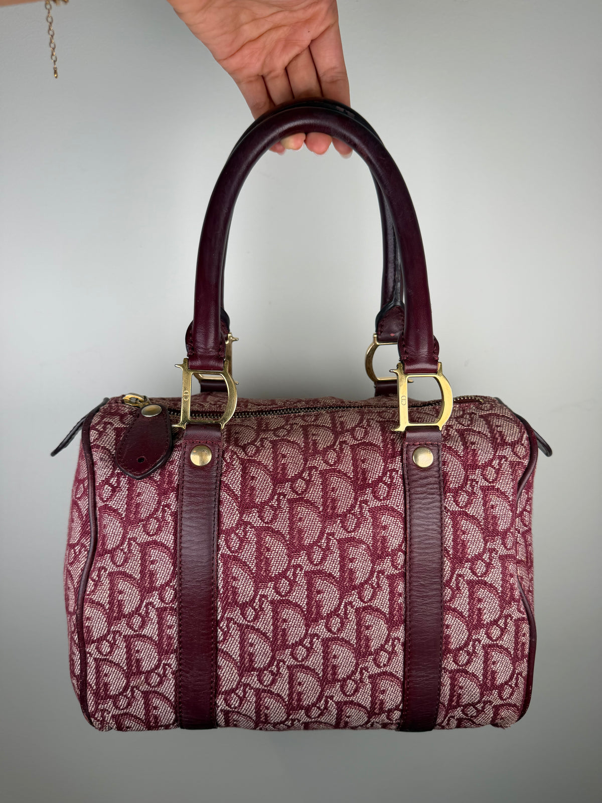 Christian Dior Trotter Small Boston Bag