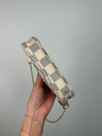 Louis Vuitton Pochette Accessoires Mini in Damier Ebene