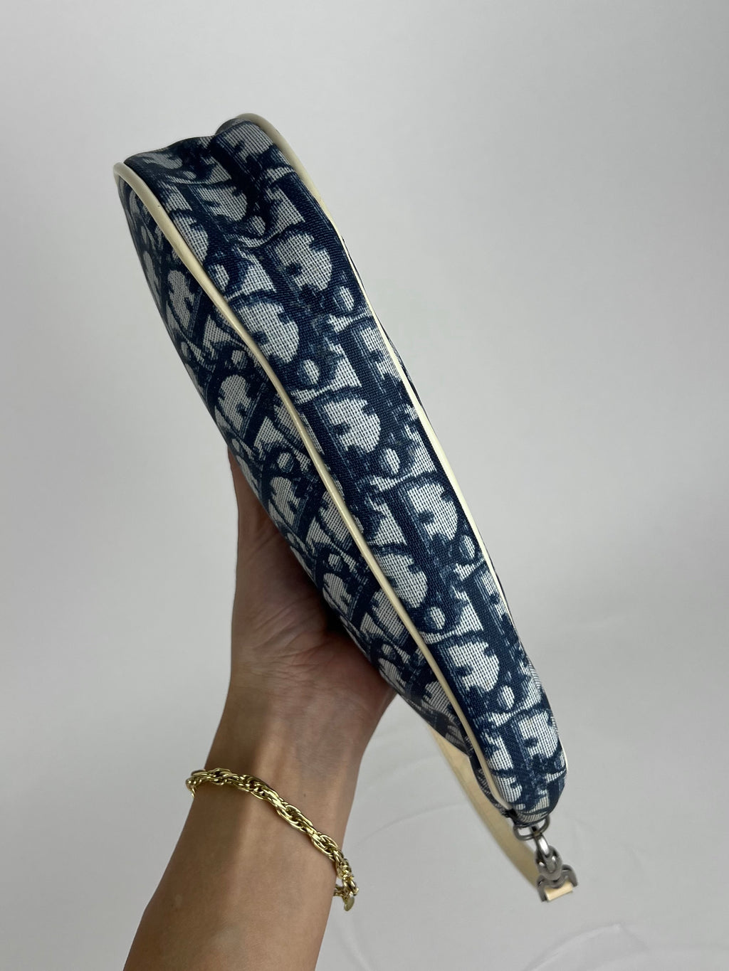 Dior Trotter Saddle Navy Pochette