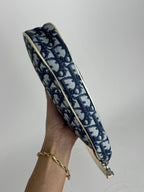 Dior Trotter Saddle Navy Pochette