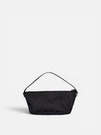 Gucci Black GG Boat Pochette Bag
