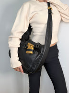 Chloe Paddington Leather Messenger Crossbody Bag