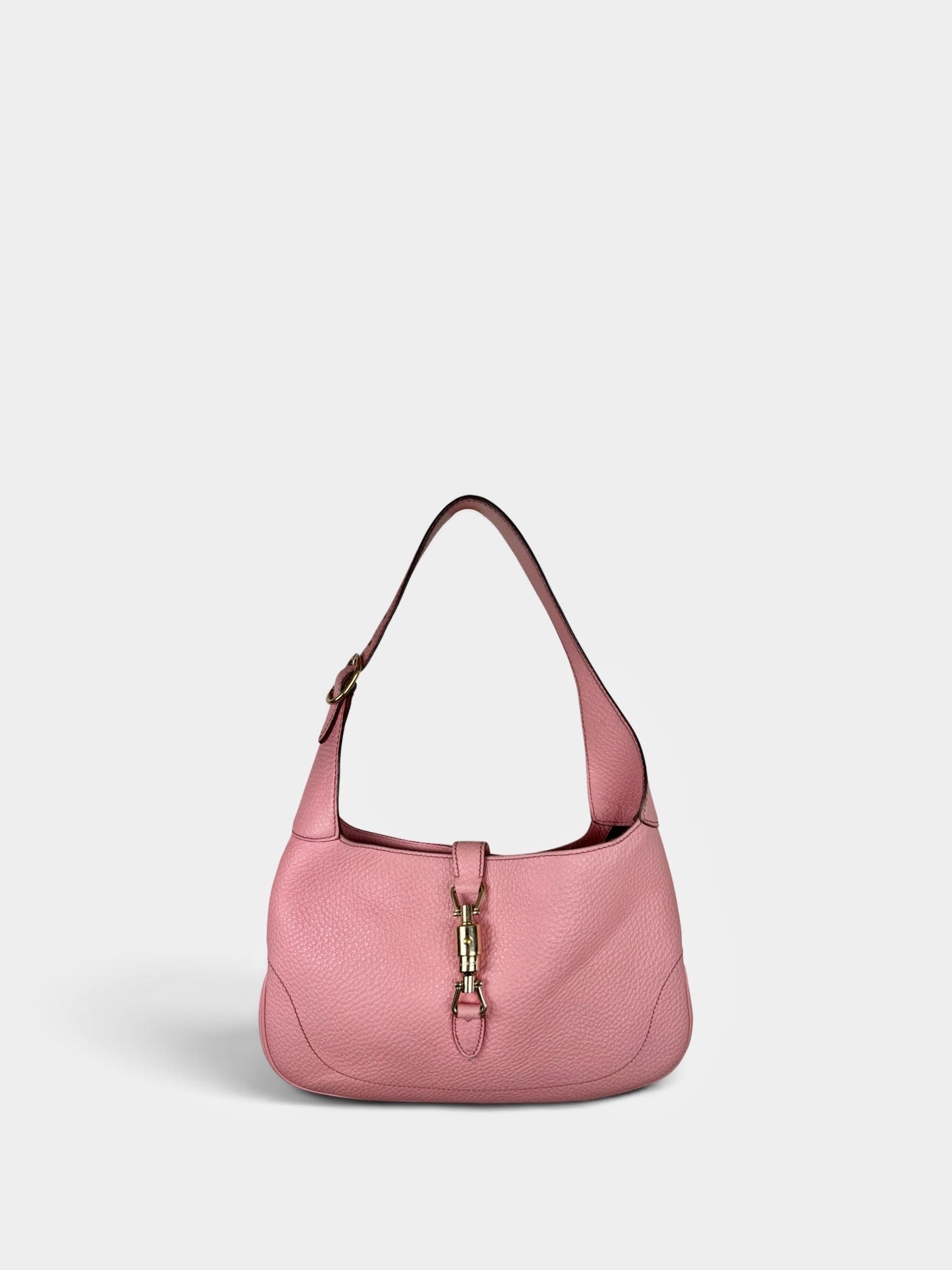 Gucci Piston Lock Pink Jackie Bag