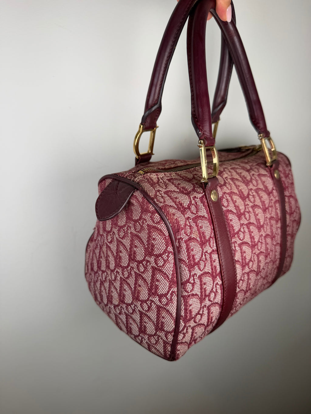 Christian Dior Trotter Small Boston Bag