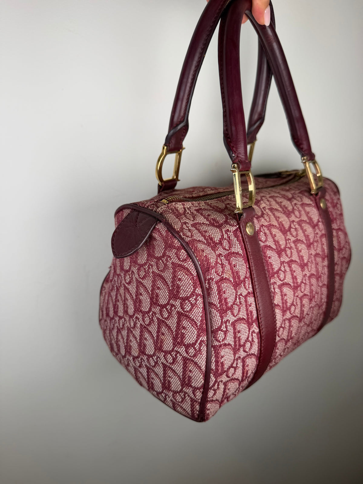 Christian Dior Trotter Small Boston Bag