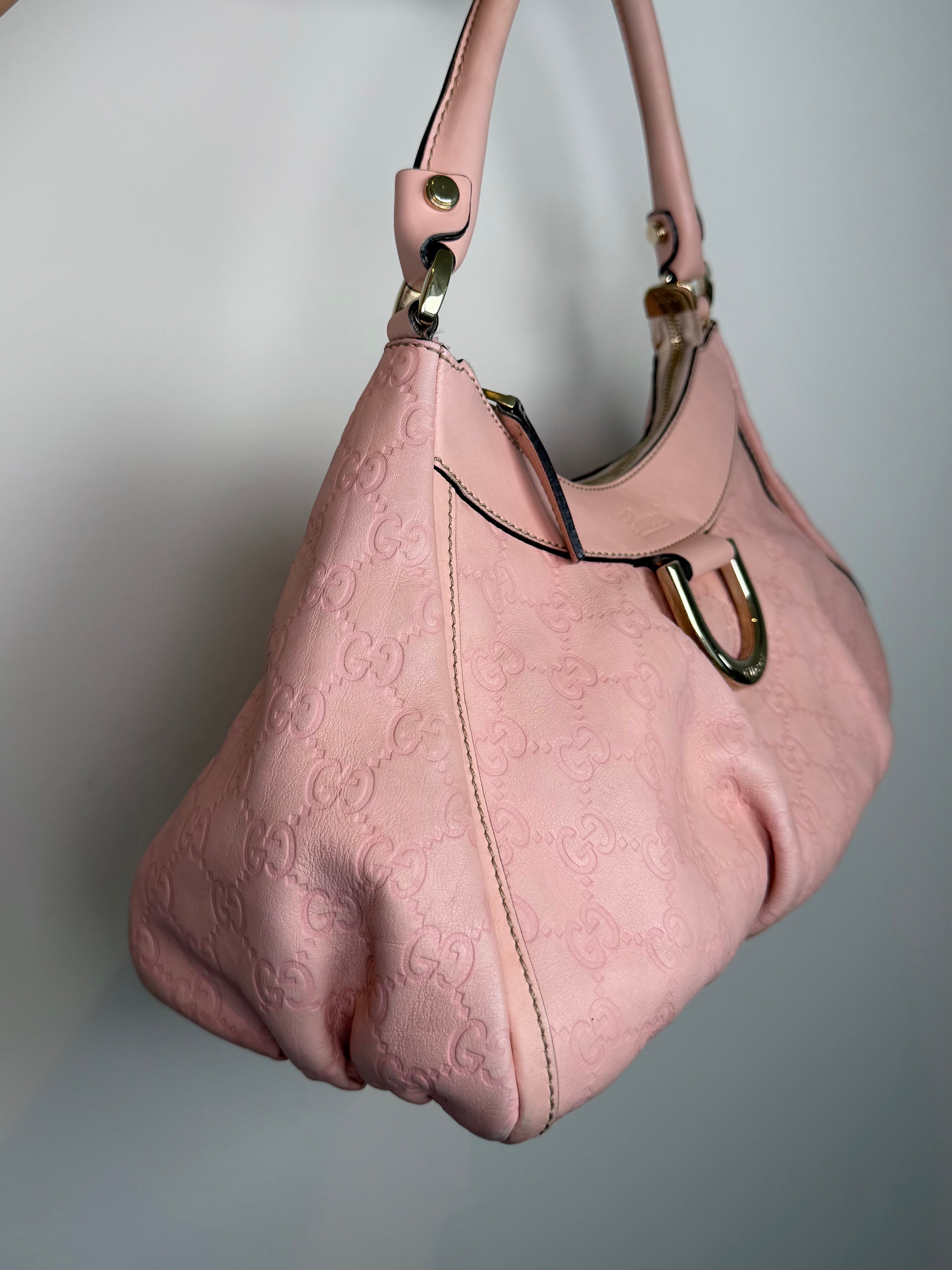 Gucci Abbey Monogram D-Ring Shoulder Bag