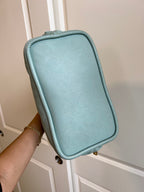 Celine Tiffany Blue Leather Shoulder Bag