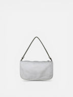 Prada Nylon Tessuto Pouch in White