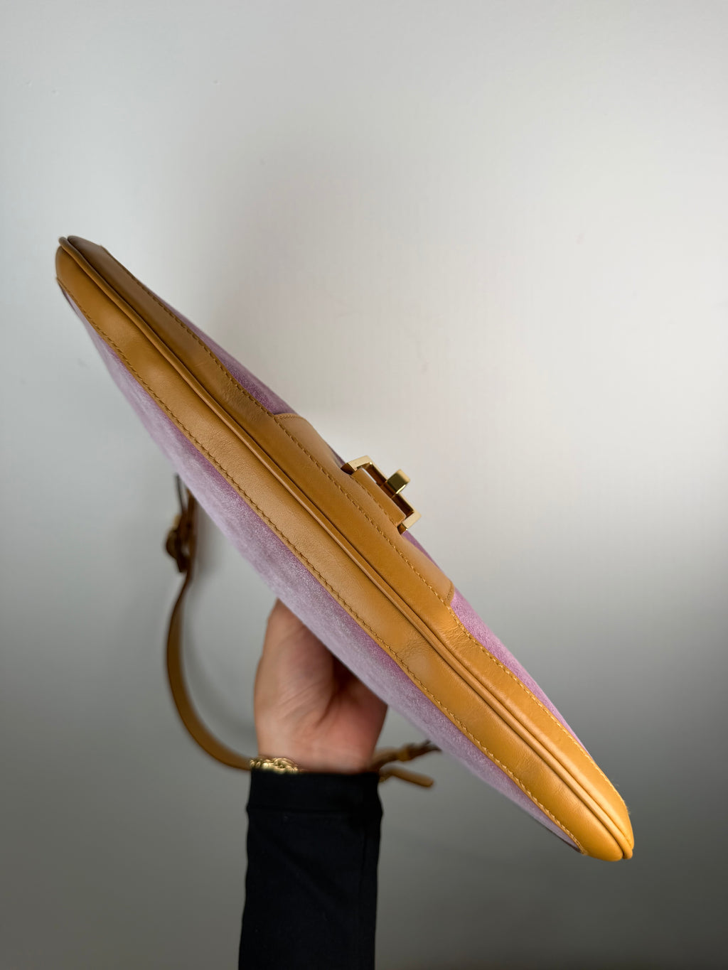 Gucci Suede and Leather Jackie Bag