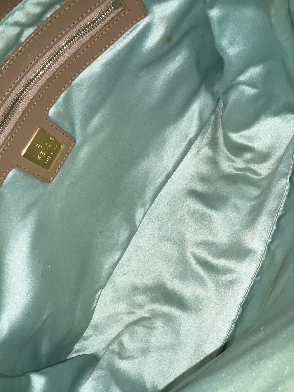 Fendi Swirl Print Mamma Baguette Shoulder Bag