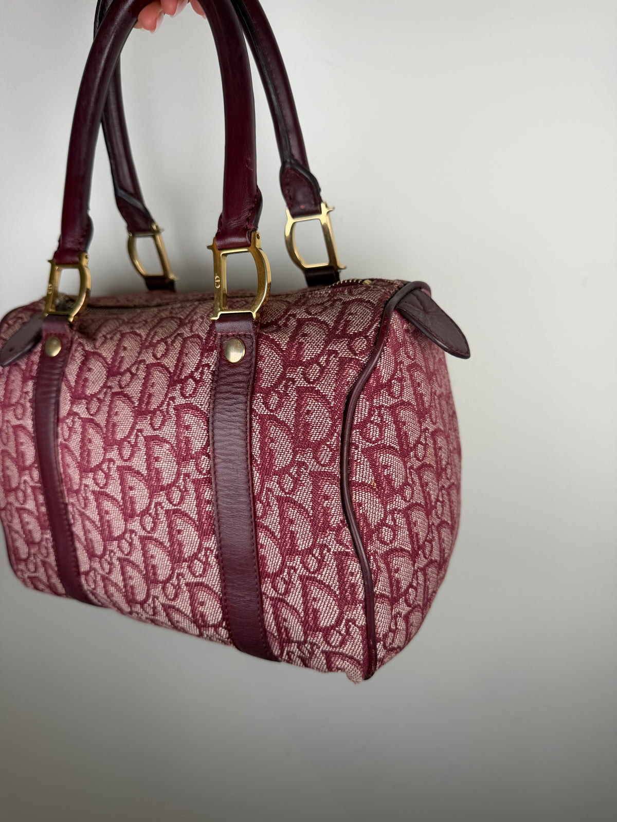 Christian Dior Trotter Small Boston Bag