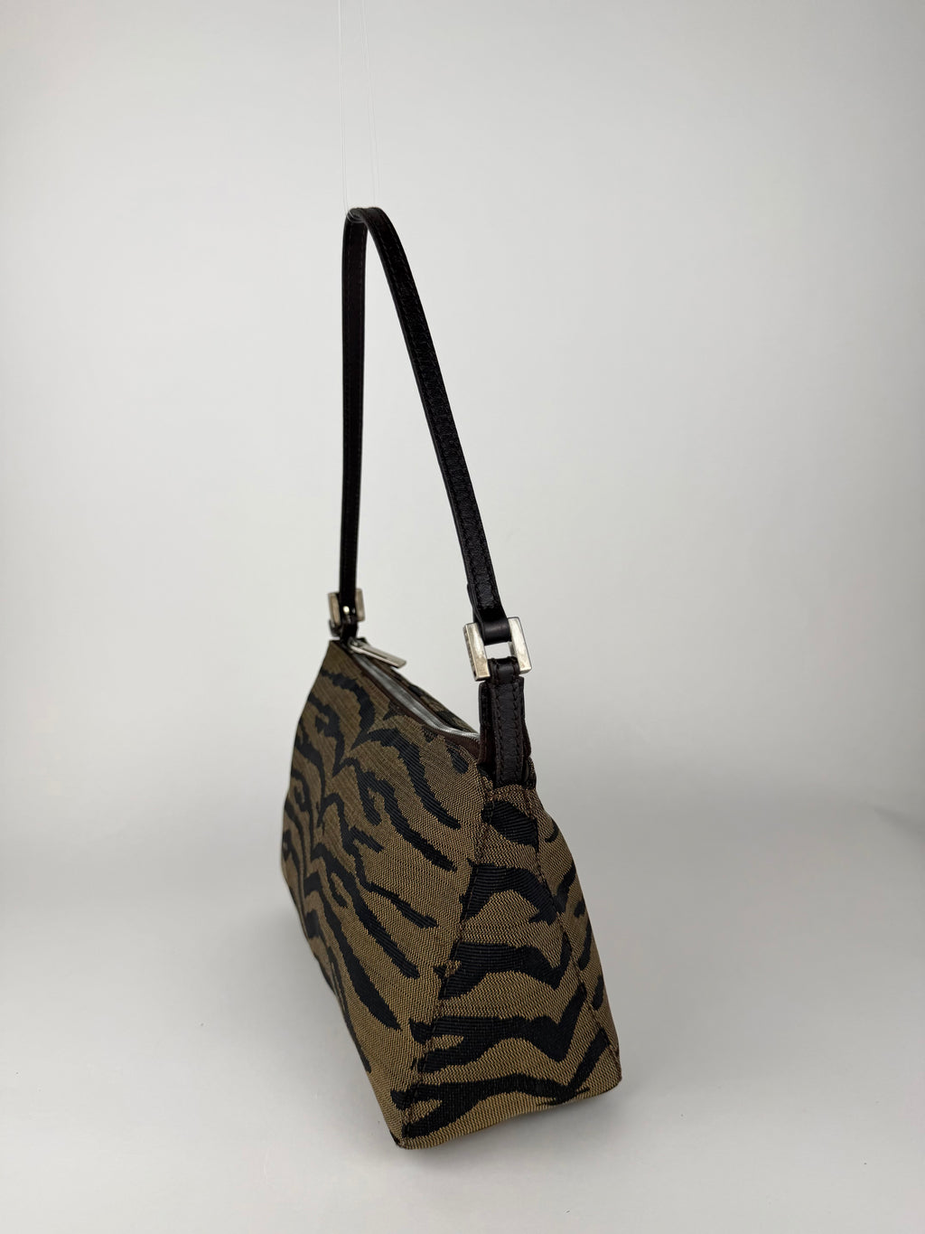 Fendi Tiger Print Shoulder Pochette